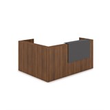 1КР-КЛ.102 Комплект Ресепшн с фартуком HPL (2344*1765*1149) (без подсветки) 1КР-КЛ.102 - фото 261974