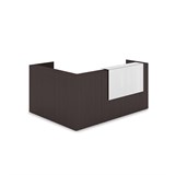 1КР-КЛ.102 Комплект Ресепшн с фартуком HPL (2344*1765*1149) (без подсветки) 1КР-КЛ.102 - фото 261984