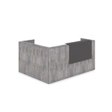 1КР-КЛ.102 Комплект Ресепшн с фартуком HPL (2344*1765*1149) (без подсветки) 1КР-КЛ.102 - фото 261992