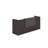 1КР-КЛ.201.1 Комплект Ресепшн с фартуком HPL (2654*749*1149) (с подсветкой) 1КР-КЛ.201.1 - фото 262058