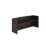 1КР-КЛ.201.1 Комплект Ресепшн с фартуком HPL (2654*749*1149) (с подсветкой) 1КР-КЛ.201.1 - фото 262059