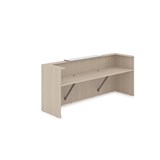 1КР-КЛ.201.1 Комплект Ресепшн с фартуком HPL (2654*749*1149) (с подсветкой) 1КР-КЛ.201.1 - фото 262069