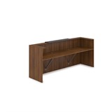 1КР-КЛ.201.1 Комплект Ресепшн с фартуком HPL (2654*749*1149) (с подсветкой) 1КР-КЛ.201.1 - фото 262077