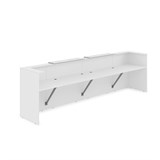 1КР-КЛ.202.1 Комплект Ресепшн с фартуком HPL (3854*749*1149) (с подсветкой) 1КР-КЛ.202.1 - фото 262123