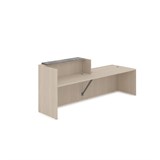 1КРС-ДС.007 Комплект Ресепшн с фартуком ЛДСП (2832*901*1161) (без подсветки) 1КРС-ДС.007 - фото 262147