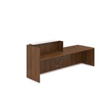 1КРС-ДС.007 Комплект Ресепшн с фартуком ЛДСП (2832*901*1161) (без подсветки) 1КРС-ДС.007 - фото 262157