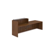 1КРС-ДС.007.1 Комплект Ресепшн с фартуком ЛДСП (2832*901*1161) (с подсветкой) 1КРС-ДС.007.1 - фото 262179