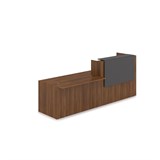 1КРС-ДС.007.1 Комплект Ресепшн с фартуком ЛДСП (2832*901*1161) (с подсветкой) 1КРС-ДС.007.1 - фото 262180