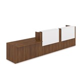 1КРС-ДС.008.1 Комплект Ресепшн с фартуком ЛДСП (4232*901*1161) (с подсветкой) 1КРС-ДС.008.1 - фото 262234 1КРС-ДС.008.1 Комплект Ресепшн с фартуком ЛДСП (4232*901*1161) (с подсветкой) 1КРС-ДС.008.1 - фото 262234