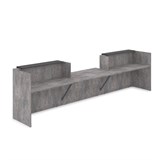 1КРС-ДС.009.1 Комплект Ресепшн с фартуком ЛДСП (4232*901*1161) (с подсветкой) 1КРС-ДС.009.1 - фото 262299