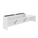 1КРС-КЛ.008.1 Комплект Ресепшн с фартуком HPL (4232*901*1149) (с подсветкой) 1КРС-КЛ.008.1 - фото 262401