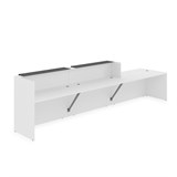 1КРС-КЛ.008.1 Комплект Ресепшн с фартуком HPL (4232*901*1149) (с подсветкой) 1КРС-КЛ.008.1 - фото 262403