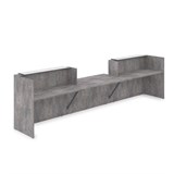 1КРС-КЛ.009.1 Комплект Ресепшн с фартуком HPL (4232*901*1149) (с подсветкой) 1КРС-КЛ.009.1 - фото 262453