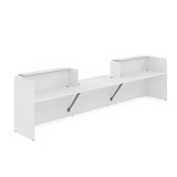 1КРС-КЛ.009.1 Комплект Ресепшн с фартуком HPL (4232*901*1149) (с подсветкой) 1КРС-КЛ.009.1 - фото 262459