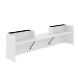 1КРС-КЛ.009.1 Комплект Ресепшн с фартуком HPL (4232*901*1149) (с подсветкой) 1КРС-КЛ.009.1 - фото 262463