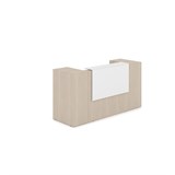 1КРТ-ДС.004 Комплект Ресепшн с фартуком ЛДСП (2232*763*1161) (без подсветки) 1КРТ-ДС.004 - фото 262486