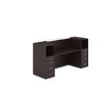 1КРТ-ДС.004 Комплект Ресепшн с фартуком ЛДСП (2232*763*1161) (без подсветки) 1КРТ-ДС.004 - фото 262499