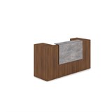 1КРТ-ДС.004.1 Комплект Ресепшн с фартуком ЛДСП (2232*763*1161) (с подсветкой) 1КРТ-ДС.004.1 - фото 262514