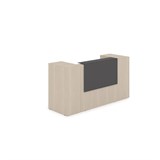 1КРТ-КЛ.004 Комплект Ресепшн с фартуком HPL (2232*751*1149) (без подсветки) 1КРТ-КЛ.004 - фото 262602