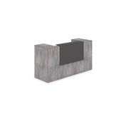 1КРТ-КЛ.004 Комплект Ресепшн с фартуком HPL (2232*751*1149) (без подсветки) 1КРТ-КЛ.004 - фото 262614