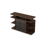 4ШН.012.1 Шкаф низкий со стеклом (1400*400*952) 4ШН.012.1 - фото 263786