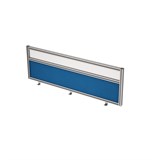 9БТС.0415.8 Барьер из ткани и стекла в алюминиевом профиле, фронтальный (1200*29*400) 9БТС.0415.8 - фото 267415