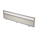 9БТС.0417.8 Барьер из ткани и стекла в алюминиевом профиле, фронтальный (1600*29*400) 9БТС.0417.8 - фото 267441