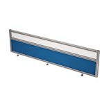 9БТС.0417.8 Барьер из ткани и стекла в алюминиевом профиле, фронтальный (1600*29*400) 9БТС.0417.8 - фото 267442