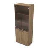 9НШД.005.12 Шкаф высокий со стеклом (800*450*2045) 9НШД.005.12 - фото 267630 9НШД.005.12 Шкаф высокий со стеклом (800*450*2045) 9НШД.005.12 - фото 267630