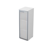 9ПЛД.017.6 Пенал средний со стеклом (400*450*1245), левый 9ПЛД.017.6 - фото 268023