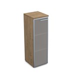 9ПП.017.6 Пенал средний со стеклом (400*450*1245) , правый 9ПП.017.6 - фото 268088