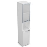 9ППД.005.20 Пенал высокий со стеклом и нишей (400*450*2045), правый 9ППД.005.20 - фото 268128 9ППД.005.20 Пенал высокий со стеклом и нишей (400*450*2045), правый 9ППД.005.20 - фото 268128