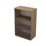 9Ш.017.4 Шкаф средний со стеклом и нишей (800*450*1245) 9Ш.017.4 - фото 268422 9Ш.017.4 Шкаф средний со стеклом и нишей (800*450*1245) 9Ш.017.4 - фото 268422