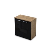 9Ш.023.4 Шкаф низкий со стеклом (800*450*845) 9Ш.023.4 - фото 268449