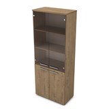 9ШД.005.12 Шкаф высокий со стеклом (800*450*2045) 9ШД.005.12 - фото 268497 9ШД.005.12 Шкаф высокий со стеклом (800*450*2045) 9ШД.005.12 - фото 268497