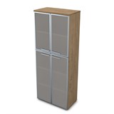 9ШД.005.17 Шкаф высокий со стеклом (800*450*2045) 9ШД.005.17 - фото 268512 9ШД.005.17 Шкаф высокий со стеклом (800*450*2045) 9ШД.005.17 - фото 268512