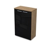 9ШД.017.7 Шкаф средний со стеклом (800*450*1245) 9ШД.017.7 - фото 268576 9ШД.017.7 Шкаф средний со стеклом (800*450*1245) 9ШД.017.7 - фото 268576