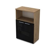 9ШД.017.8 Шкаф средний со стеклом и нишей (800*450*1245) 9ШД.017.8 - фото 268579 9ШД.017.8 Шкаф средний со стеклом и нишей (800*450*1245) 9ШД.017.8 - фото 268579