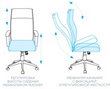 AL 755 Кресло руководителя, экокожа AL 755 - фото 268702