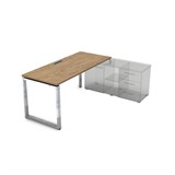 НСТП-О.974 Стол рабочий, прямолинейный три опоры, правый (1600*700*750) НСТП-О.974 - фото 269011