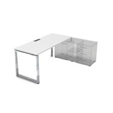 НСТП-О.994 Стол рабочий, прямолинейный три опоры, правый (1600*900*750) НСТП-О.994 - фото 269030