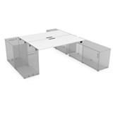 СБДТ.989 Стол системы БЕНЧ на 2 рабочих места, крепление к тумбам (1400*1635*750) СБДТ.989 - фото 269879 СБДТ.989 Стол системы БЕНЧ на 2 рабочих места, крепление к тумбам (1400*1635*750) СБДТ.989 - фото 269879