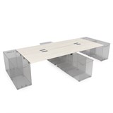 СБЧТ.984 Стол системы БЕНЧ на 4 рабочих места. крепление к тумбам (3200*1635*750) СБЧТ.984 - фото 269907 СБЧТ.984 Стол системы БЕНЧ на 4 рабочих места. крепление к тумбам (3200*1635*750) СБЧТ.984 - фото 269907