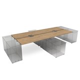 СБЧТ.989 Стол системы БЕНЧ на 4 рабочих места. крепление к тумбам (2800*1635*750) СБЧТ.989 - фото 269920 СБЧТ.989 Стол системы БЕНЧ на 4 рабочих места. крепление к тумбам (2800*1635*750) СБЧТ.989 - фото 269920