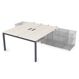 СПБН-П.979 Стол системы БЕНЧ на 2 рабочих места для крепления на тумбу, начальный (1400*1435*750) СПБН-П.979 - фото 271112 СПБН-П.979 Стол системы БЕНЧ на 2 рабочих места для крепления на тумбу, начальный (1400*1435*750) СПБН-П.979 - фото 271112