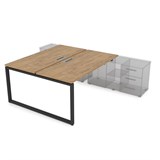 СПБ-О.974 Стол системы БЕНЧ, на 2 рабочих места, для крепления на тумбу (1600*1435*750) СПБ-О.974 - фото 271165 СПБ-О.974 Стол системы БЕНЧ, на 2 рабочих места, для крепления на тумбу (1600*1435*750) СПБ-О.974 - фото 271165