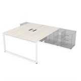 СПБ-О.975 Стол системы БЕНЧ, на 2 рабочих места, для крепления на тумбу (1800*1435*750) СПБ-О.975 - фото 271171 СПБ-О.975 Стол системы БЕНЧ, на 2 рабочих места, для крепления на тумбу (1800*1435*750) СПБ-О.975 - фото 271171