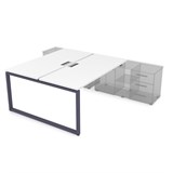 СПБ-О.984 Стол системы БЕНЧ, на 2 рабочих места, для крепления на тумбу (1600*1635*750) СПБ-О.984 - фото 271204