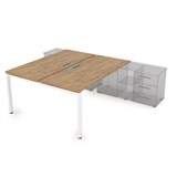 СПБ-П.975 Стол системы БЕНЧ на 2 рабочих места, для крепления на тумбу (1800*1435*750) СПБ-П.975 - фото 271230 СПБ-П.975 Стол системы БЕНЧ на 2 рабочих места, для крепления на тумбу (1800*1435*750) СПБ-П.975 - фото 271230