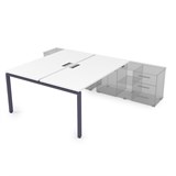 СПБ-П.984 Стол системы БЕНЧ на 2 рабочих места, для крепления на тумбу (1600*1635*750) СПБ-П.984 - фото 271259